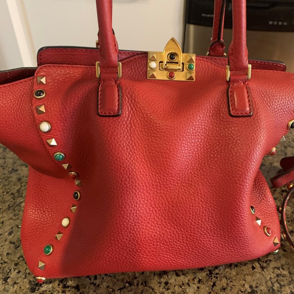 Valentino Rockstud Tote
